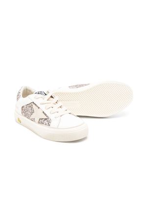 sneakers in pelle bianco GOLDEN GOOSE KIDS | GYF00715F00532111694